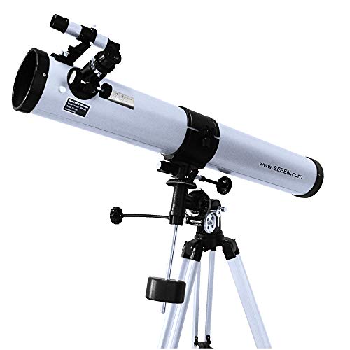 Seben Telescopio 900-76 EQ2 Astronomical Reflecting Telescope