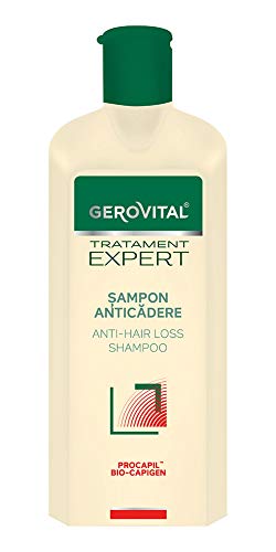 Shampoo anticaduta, Fortifica la Radice e Stimola la Crescita dei Capelli, Gerovital Tratament Expert