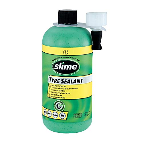 Slime 10125 Sigillante Pneumatico Antiforatura, Ricarica per Kit di Riparazione Intelligente, per Auto, Non Tossico, Ecologico, Flacone da 473 ml