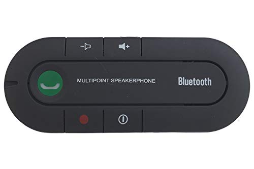 SLS SHOP Vivavoce Bluetooth Auto Smartphone Cellulare Batteria Ricaricabile
