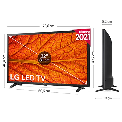 Smart TV LG 32LM637BPLA 32  HD DLED WiFi...
