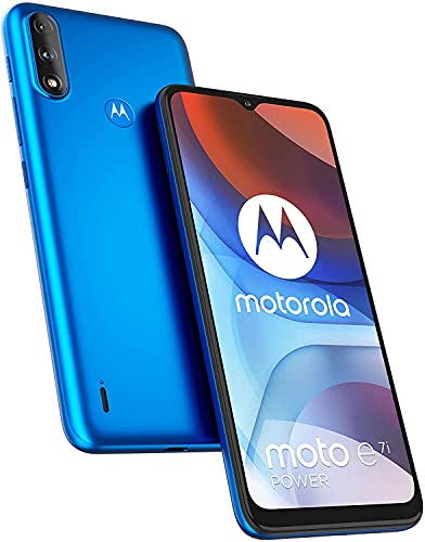 Smartphone Motorola E7i Power Tim Tahiti Blue 6.5  2gb 32gb Dual Sim