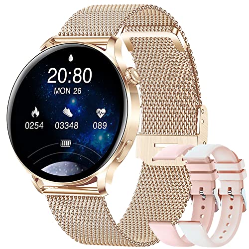 Smartwatch Donna, Chiamata Bluetooth, IP67 Smart watch Impermeabile...