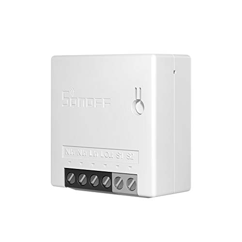 SONOFF MINI R2,Interruttore Smart Intelligente, Switch WiFi,Compatibile Con Amazon Alexa e Google Home,Funziona Come Interruttore e Deviatore