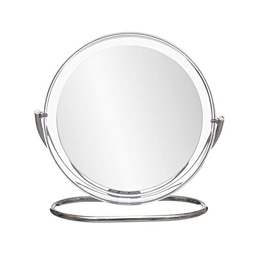 Specchio da appoggio argento