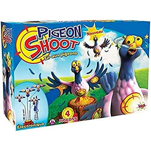 Splash Toys Shoot 56106 - Set di 4 trappole elettroniche, con carabina e freccette, colore: Giallo