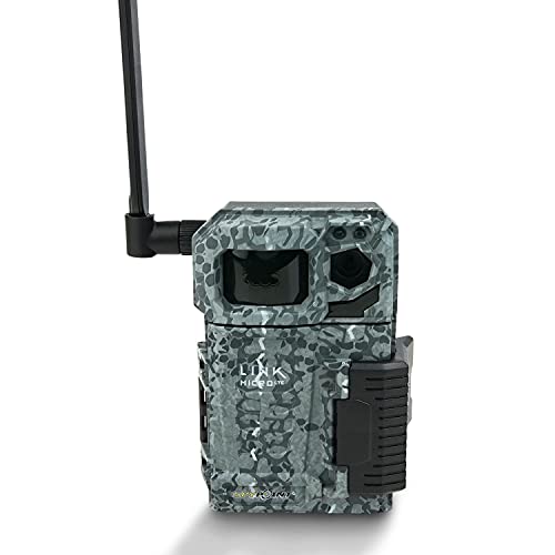 Spypoint LINK-Micro LTE - Telecamera per animali selvatici, con scheda SIM, per la trasmissione su smartphone, con infrarossi, 4 LED, 10 megapixel