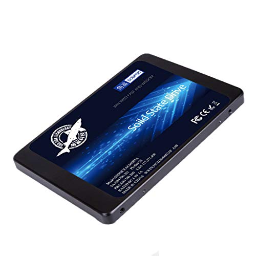 SSD 120 GB SATA3 2.5 Inch Dogfish Unità a stato solido interne Interno 7MM Height High Speed SSD Desktop Laptop Hard Drive Disk(120GB 2.5 INCH)