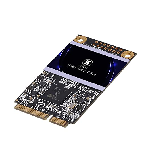 SSD mSATA 128GB Shark Interno Allo Stato Solido Drive Desktop Portatile Ad Alte Prestazioni Hard Disk 32GB 60GB 64GB 120GB 240GB 250GB 480GB 500GB (128GB, MSATA)