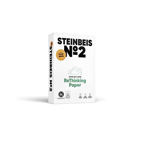 STEINBEIS N°2 TRENDWHITE, carta rigenerata, 100% riciclata, tinta ...