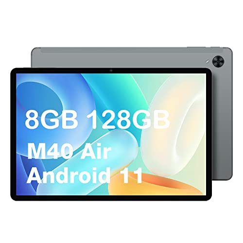 Tablet-Android-11 TECLAST M40 Air Tablet-10-Pollici 8GB RAM+128GB ROM(TF 1TB), Octa Core 2.0 GHz, Dual 4G SIM SD LTE, FHD 1920x1200, 5G WiFi, 4 Speaker, BT 5.1 Camera 5+8MP 6000 mAh GPS Gyro Type-C