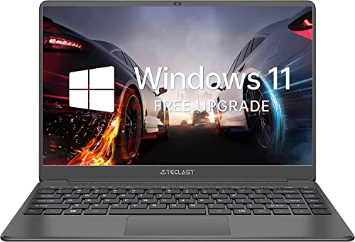 TECLAST F7PLUS3 Laptop 14 Pollici PC Portatile 8GB RAM 256GB SSD Notebook(1TB Espandibili), Fino 2,6 GHz Intel Celeron N4120, Windows 10 11, 1920×1080FHD, 2.4G 5.0G WiFi+USB3.0+Mini-HDMI+45.6Wh