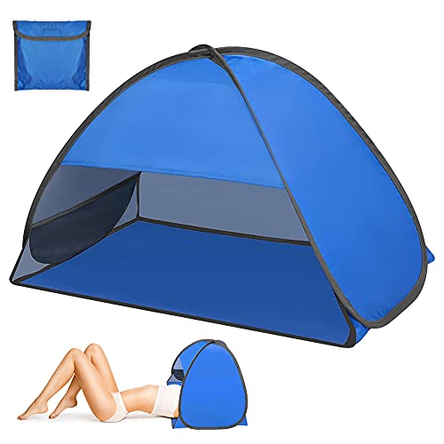 Tenda da spiaggia, zootop tenda da spiaggia pop-up per 1-2 persone,...