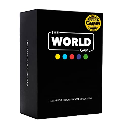 The World Game - Gioco di carte geografia - Gioco da tavolo educati...