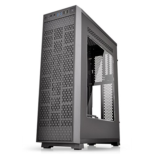 Thermaltake Core G3 Black computer case - computer cases (PC, SPCC, ATX,Micro-ATX,Mini-ATX, Black, Gaming, 11 cm)