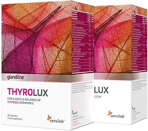 ThyroLux - Capsule per la tiroide con L-tirosina, iodina e selenio ...