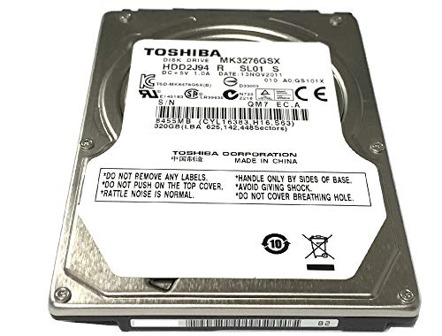 Toshiba MK3276GSX HardDisk...