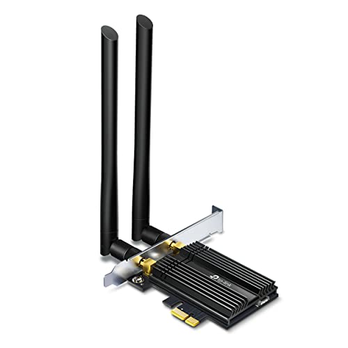 TP-Link Scheda di Rete Wireless Wi-Fi con Bluetooth 5.0, AX3000 Wi-...