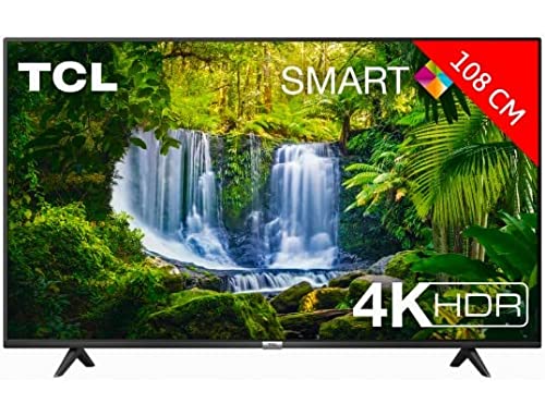 TV TCL 43P610 43 pollici, 4K HDR, Ultra HD, Smart TV 3.0 (Micro dimming PRO, Smart HDR, Dolby Audio, T-Cast)