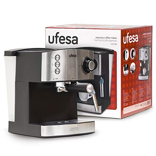 Ufesa CE7240 Macchina caffè espresso, 850 W, Serbatoio estraibile1...