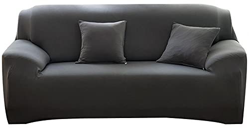 Universale Decorativa ​per Divani,Manicotto del divano, copridivano elastico adatto per divano a L, divano combinato, divano in pelle-grigio_235-300CM