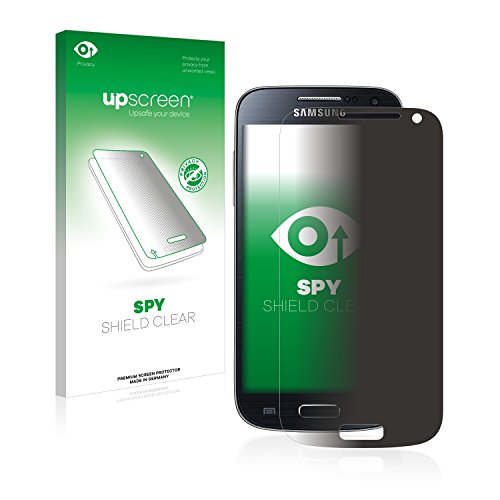 upscreen Pellicola Privacy Compatibile con Samsung Galaxy S4 Mini Dual I9192 Anti-Spy