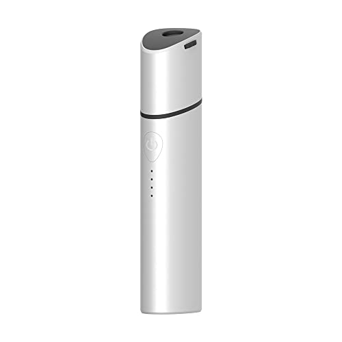 UWOO YP Sigaretta Elettronica - 3000mAh Batteria per 40 bastoni L’alternativa alla sigaretta, Impostazione della temperatura a 4 stadi, Alta compatibilità,Sofisticato ed elegante (d argento)
