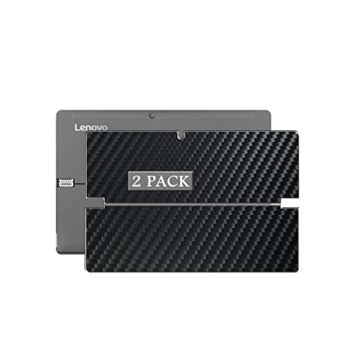 Vaxson 2-Pack Pellicola Protettiva Posteriore, compatibile con lenovo Ideapad Miix 520 12  i7 8550U, Nero Back Film Protector Skin Nuovo