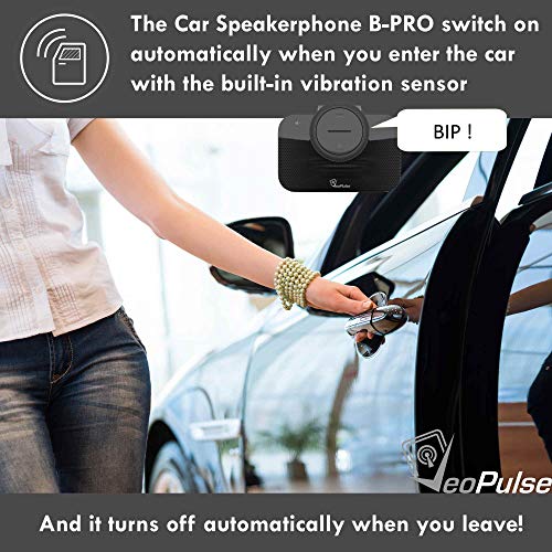 VeoPulse B-PRO 2B Kit Vivavoce per Auto Bluetooth con Accensione e ...