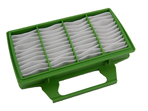 vhbw microfiltro igienico sostituisce Sebo 6608ER, 6629ER per aspirapolvere - Filtro dell aria, verde, rettangolare