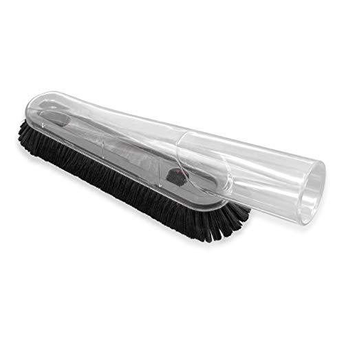 vhbw spazzola per mobili spazzola per polvere per aspirapolvere con attacco rotondo 32mm per es. per pavimenti delicati