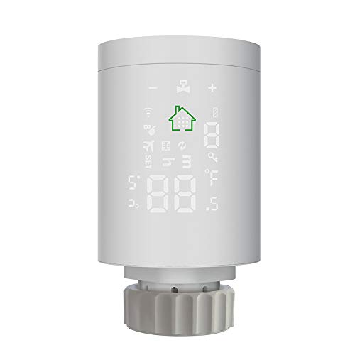 VISLONE Tuya ZIGBEE3.0 - Attuatore intelligente per radiatore programmabile con valvola termostatica per controllo della temperatura tramite Alexa