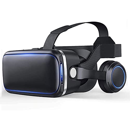 Visore vr Auricolare VR, vetri di realtà virtuale 3D, realtà virtuale VR per TV, film e videogiochi compatibili con iOS, Android e altro Smart Phone entro 4,7-6 pollici - Regalo per bambini e adulti