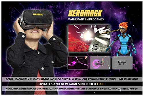 Visore VR Realta Virtuale + Gioco educativo bambini [Operazioni Mat...