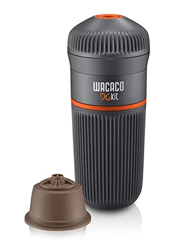 WACACO DG Kit, Accessorio per Macchina per Caffè Espresso Portatile Nanopresso, Compatibile con Capsule di Caffè DG, Perfetto per Viaggiare, Campeggio o Ufficio