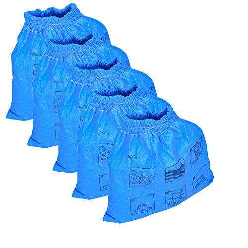 Wessper 5 filtri in tessuto Parkside 1300 C3 A1 B2 1250 9 1250 sacchetto in tessuto, colore: Blu Parkside Filtro filtro in tessuto lavabile