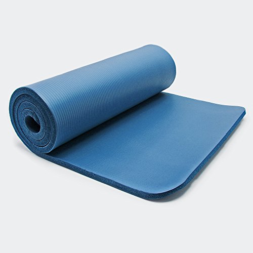 Wiltec Materasso per Yoga Blu 180 x 60 x 1.5 cm Materasso per Ginna...