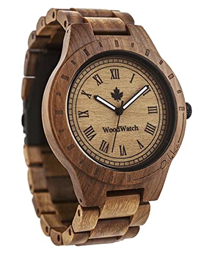 WoodWatch Oaklee Sandal | Orologio in legno uomo da polso premium | Wood watch for men | Orologio resistente e antispruzzo