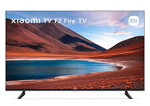 Xiaomi F2 43  Smart Fire TV 108 cm (4K Ultra HD, HDR10, senza bordi metallici, Prime Video, Netflix, Controllo vocale Alexa, HDMI 2.1, Bluetooth, USB, Triplo Tuner)
