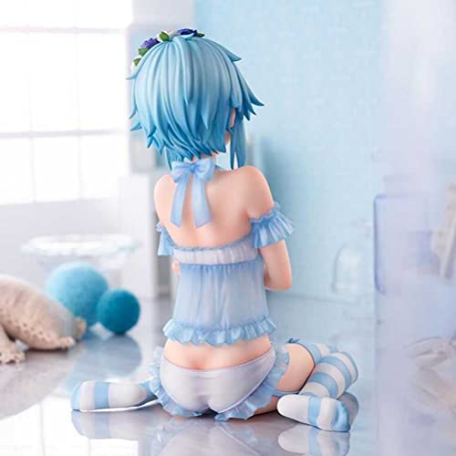 XYZLEO Sword Art Online Action Figure Asada Shino (Versione Pigiama) Anime Puppet Character PVC Toy Character Model Decoration Doll Gift Table Desk Decoration 195 mm