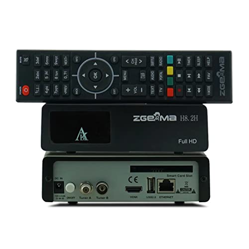 ZGemma H8.2H Linux E2 1080P Combo DVB-T2 S2x Multistream