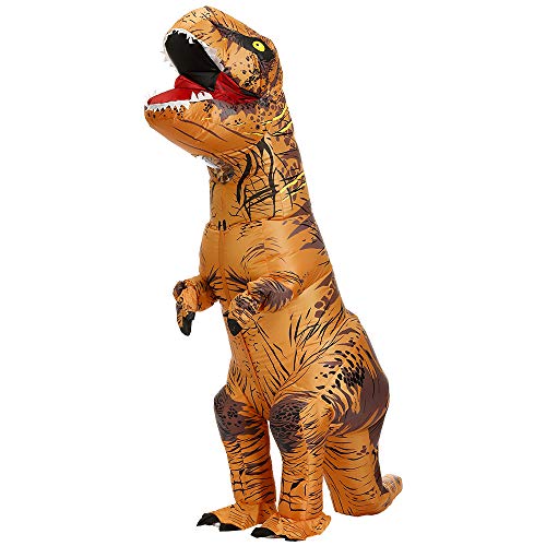 Zi Xi & Zi Qi Costume da Dinosauro T-Rex Gonfiabile di, Halloween D...