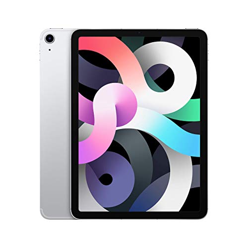 2020 Apple iPad Air (10,9 , Wi-Fi + Cellular, 64GB) - Argento (4ª generazione)