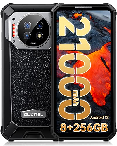 21000mAh OUKITEL WP19 rugged cellulari, 8GB+256GB, 6.78  FHD+ 90Hz,...