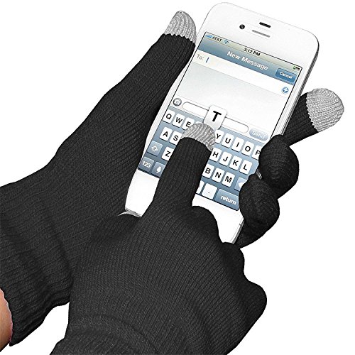 3 paia guanti guanti per Touch Screen dispositivi Smartphone iPhone iPad Tablet - Boolavard TM