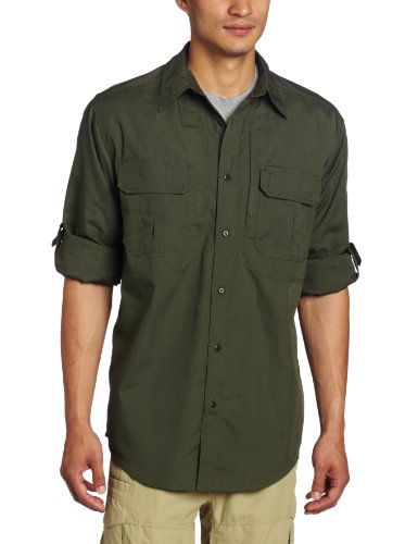 5.11 Taclite Professional, Camicia a Maniche Lunghe Uomo, Verde (TDU Green), XL