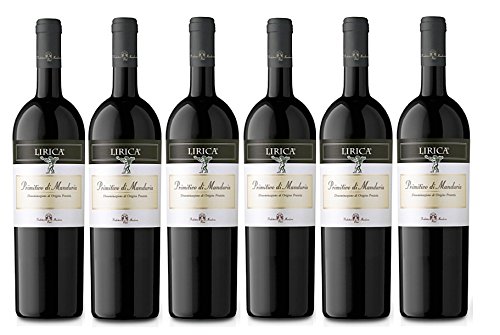 6 Bottiglie Lirica – Primitivo di Manduria - Produttori vini Manduria