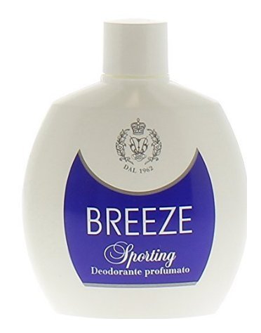 6 Deodoranti Breeze Squeeze SPORTING Deodorante Profumo per il corp...