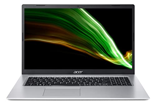 Acer Aspire 3 Notebook Laptop (A317-33) 17,3 pollici Windows 11 Home, Full HD (1920 x 1080) 16:9 IPS Display Intel Pentium Silver N6000, 8 GB DDR4 SDRAM, 256 GB PCIe SSD