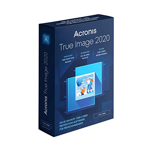 Acronis True Image 2020 Standard Edition per 1 Mac PC (perpetuo)